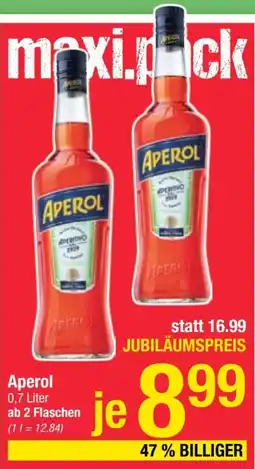 Maximarkt Aperol 0.7 Liter Angebot