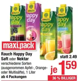 Maximarkt Rauch Happy Day Saft oder Nektar Angebot