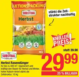 Maximarkt Herbst Rasendünger Angebot