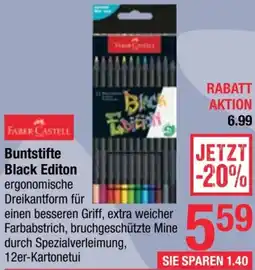 Maximarkt Buntstifte Black Editon Angebot