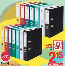 Maximarkt Ordner A4 Angebot