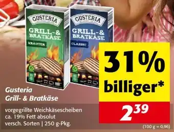 Nah&Frisch Gusteria Grill- & Bratkäse Angebot