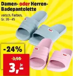 Thomas Philipps Damen- oder Herren- Badepantolette Angebot