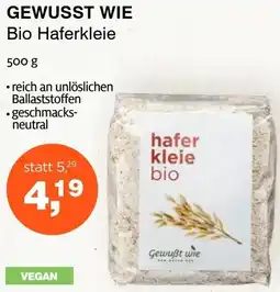 Prokopp GEWUSST WIE Bio Haferkleie 500g Angebot