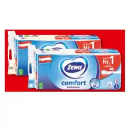 Unimarkt Zewa Comfort Toilettenpapier 3-lagig versch. Sorten Unimarkt 10 Stück 1 Packung Angebot