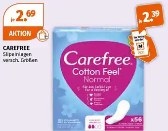 Müller CAREFREE Slipeinlagen Angebot