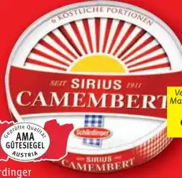 Lidl Sirius Camembert Angebot