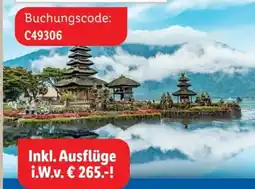 Lidl Indonesien & Bali-Rundreise & Baden Angebot