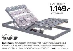 XXXLutz TEMPUR Lattenrost Angebot