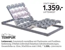 XXXLutz TEMPUR Lattenrost Angebot