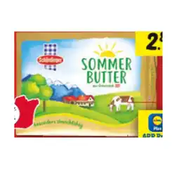 Lidl Schärdinger Sommerbutter Lidl Plus Vorteilspreis 250 Gramm 1 Stück Angebot