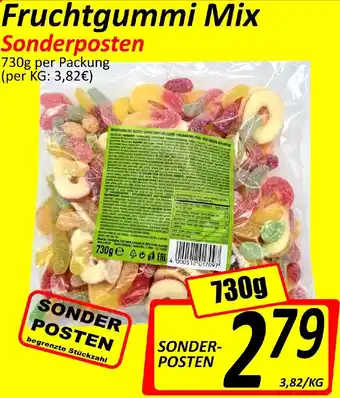 Wurstico Fruchtgummi Mix Sonderposten 730 g Angebot