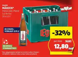 Hofer EGGER MÄRZEN 20x0.5L Angebot