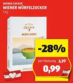 Hofer WIENER ZUCKER WIENER WÜRFELZUCKER 1 kg Angebot