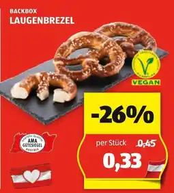Hofer BACKBOX LAUGENBREZEL Angebot