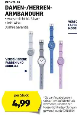 Hofer DAMEN-/HERREN- ARMBANDUHR Angebot