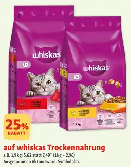 Fressnapf auf whiskas Trockennahrung Angebot