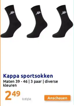Action Kappa sportsokken Angebot