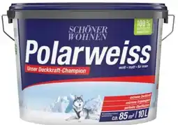 OBI Wandfarbe Polarweiß Angebot
