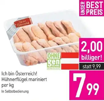 Sutterlüty Hühnerflügel mariniert Angebot