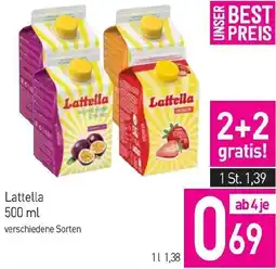 Sutterlüty Lattella 500ml Angebot