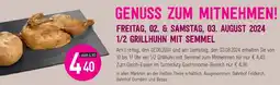 Sutterlüty 1/2 GRILLHUHN MIT SEMMEL Angebot