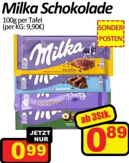 Wurstico Milka Schokolade 100g Angebot