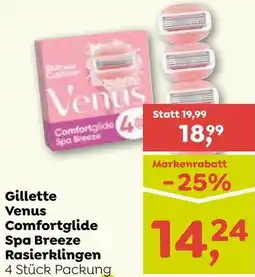 ADEG Gillette Venus Comfortglide Spa Breeze Rasierklingen Angebot