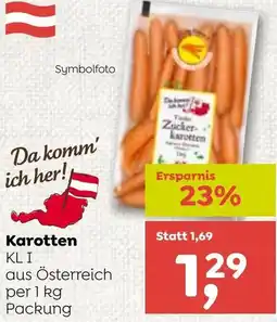 ADEG Karotten Angebot