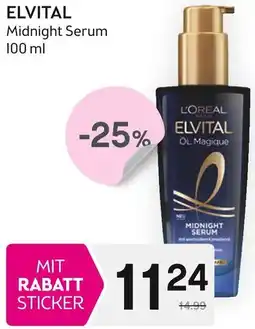 Bipa ELVITAL Midnight Serum 100ml Angebot
