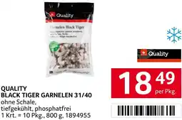 Transgourmet QUALITY BLACK TIGER GARNELEN 31/40 Angebot