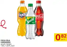 Transgourmet COCA COLA LIMONADEN Angebot