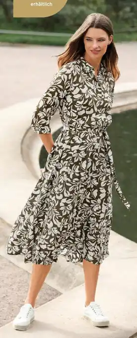 Tchibo Eduscho Bedrucktes Hemdblusenkleid Angebot