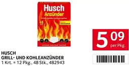 Transgourmet HUSCH GRILL- UND KOHLEANZÜNDER Angebot