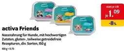 Das Futterhaus activa Friends Angebot
