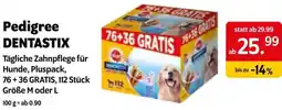 Das Futterhaus Pedigree DENTASTIX Angebot