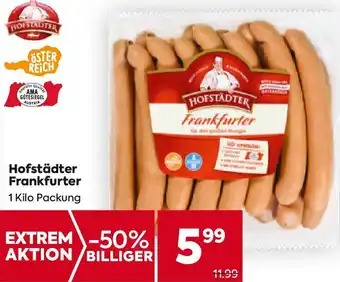 Billa Hofstädter Frankfurter 1 Kilo Angebot