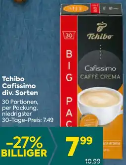 Billa Tchibo Cafissimo Angebot
