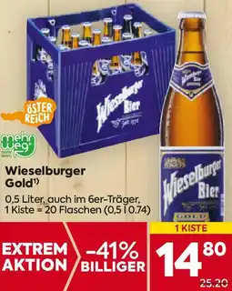 Billa Wieselburger Gold 0.5 Liter Angebot