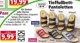 Norma Tieffußbett- Pantoletten Angebot