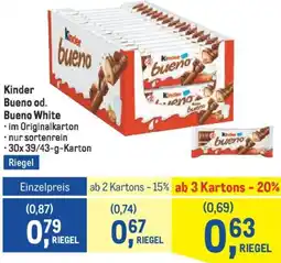 Metro Kinder Bueno od. Bueno White Angebot