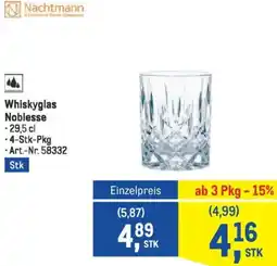 Metro Whiskyglas Noblesse Angebot