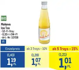 Metro Makava Ice Tea Angebot