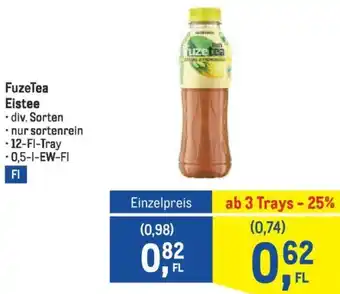 Metro FuzeTea Eistee Angebot