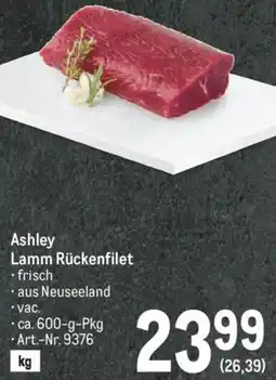 Metro Ashley Lamm Rückenfilet Angebot