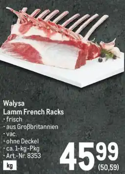 Metro Walysa Lamm French Racks Angebot