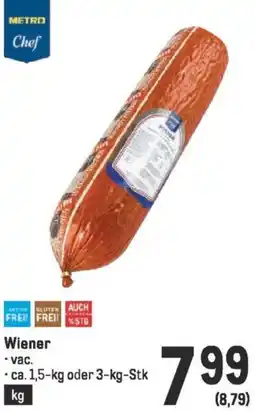 Metro Wiener Angebot