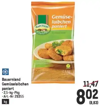 Metro Bauernland Gemüselaibchen Angebot