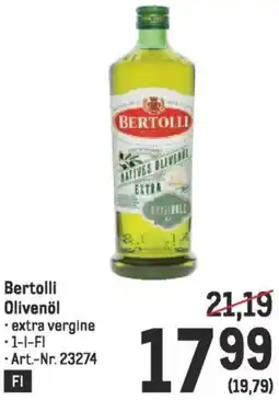 Metro Bertolli Olivenöl Angebot