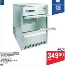 Metro Eiswürfelmaschine GIM1026B Angebot
